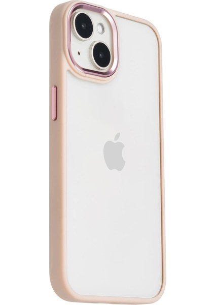 Apple iPhone 15 Telefon Kılıfı Bold Pudra fiyatları