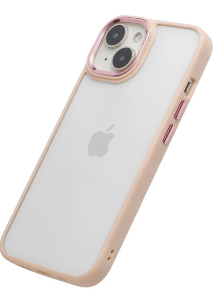 Apple iPhone 15 Telefon Kılıfı Bold Pudra fırsatları