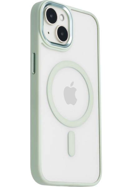 Apple iPhone 14 Telefon Kılıfı Magsafe Bold Pudra fırsatları