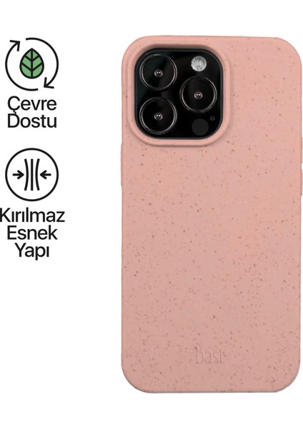 Apple iPhone 15 Pro Telefon Kılıfı Eco Rose