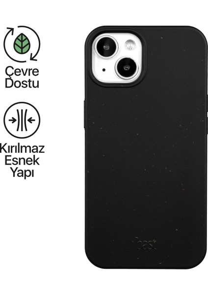 Apple iPhone 15 Telefon Kılıfı Eco Siyah