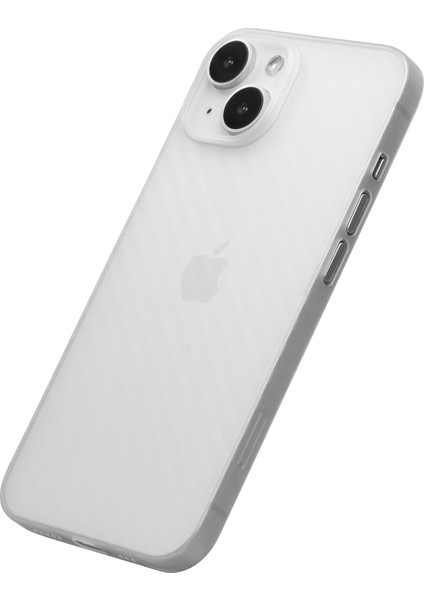 Apple iPhone 15 Plus Telefon Kılıfı Carbon Beyaz fırsatları