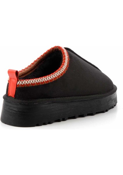 Siyah Süet Kadın Panduf K04855060002 fırsatları