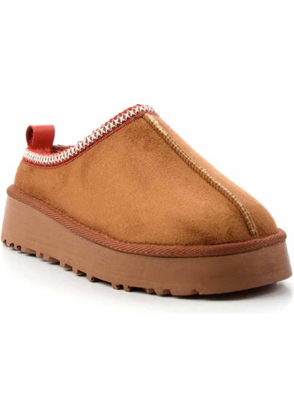 Taba Süet Kadın Panduf K04855060002 modelleri