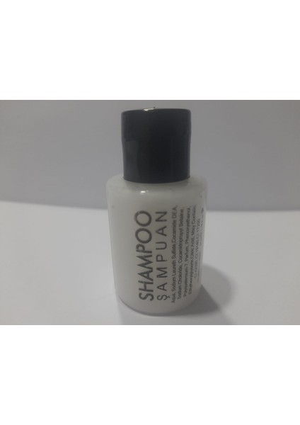 MİNİ OTEL TİPİ ŞAMPUAN. 30 ML. SEYAHAT BOY. BASKILI ŞAMPUAN.