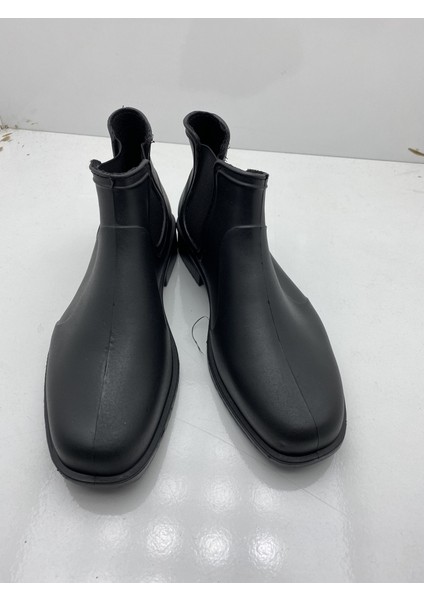 Çiğdem Kısa Lastikli Iş-Bahçe-Su Geçirmez Çizme-Bot - Siyah - 43
