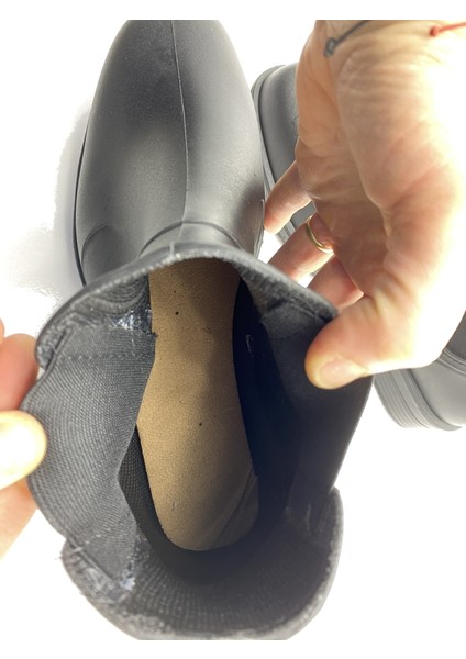 Çiğdem Kısa Lastikli Iş-Bahçe-Su Geçirmez Çizme-Bot - Siyah - 43 modelleri