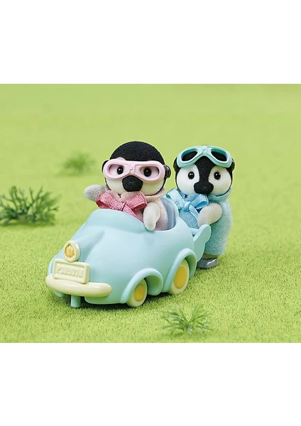 Sylvanian Families Penguen Bebekler Kızaklı,