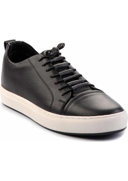 Siyah Deri Erkek Casual Ayakkabı E01380110903 modelleri