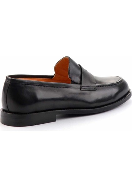 Klasik Ayakkabı Siyah Deri Topuklu Model fırsatları