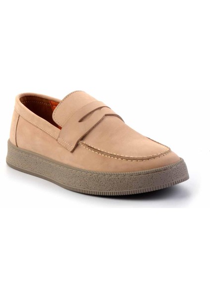 Kum Nubuk Deri Erkek Casual Ayakkabı E01902496601 modelleri