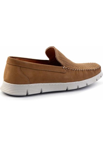 Vizon Nubuk Deri Erkek Casual Ayakkabı E01733032701 fırsatları
