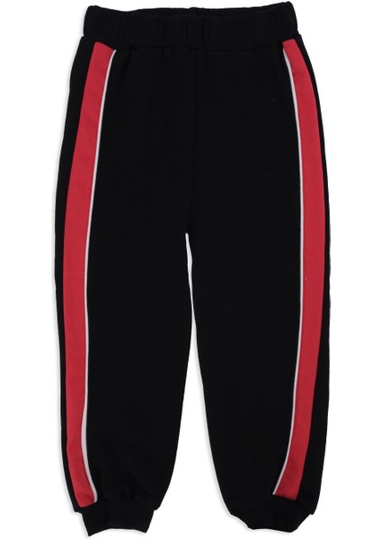 Erkek Çocuk Crew Baskılı Kapüşonlu 2'li Alt Üst Eşofman Takımı modelleri