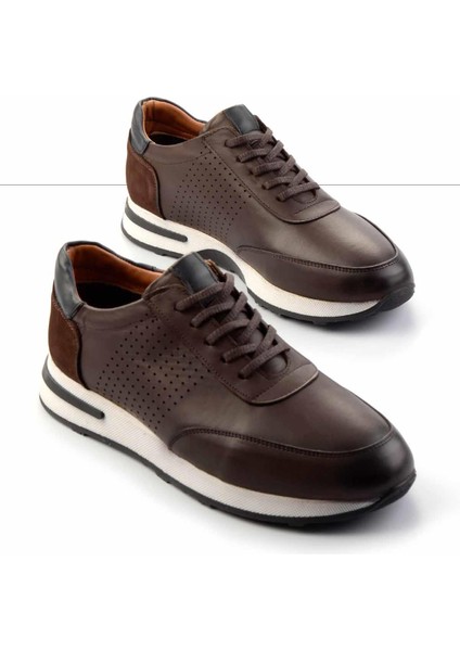 Kahve Kahve Nubuk Hakiki Deri Erkek Casual Ayakkabı E01439502903