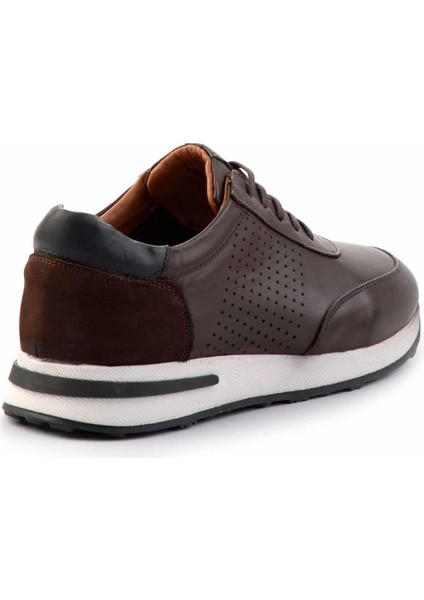 Kahve Kahve Nubuk Hakiki Deri Erkek Casual Ayakkabı E01439502903 fırsatları