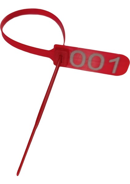 100 Adet Kırmızı Et Belirleme (Karkas) Kelepçesi 36CM modelleri