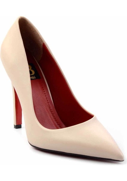 Bej Kadın Klasik Topuklu Ayakkabı K01455018009 modelleri