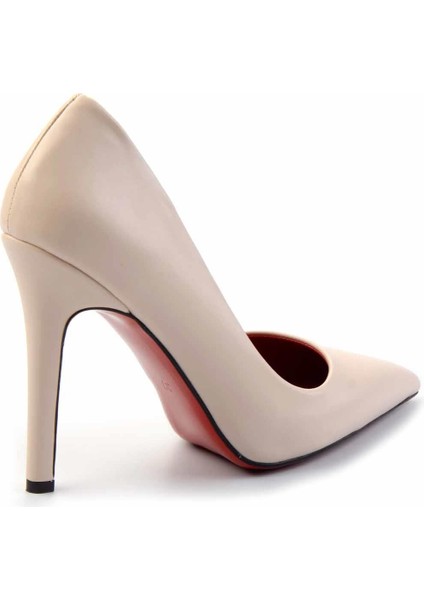 Bej Kadın Klasik Topuklu Ayakkabı K01455018009 fırsatları