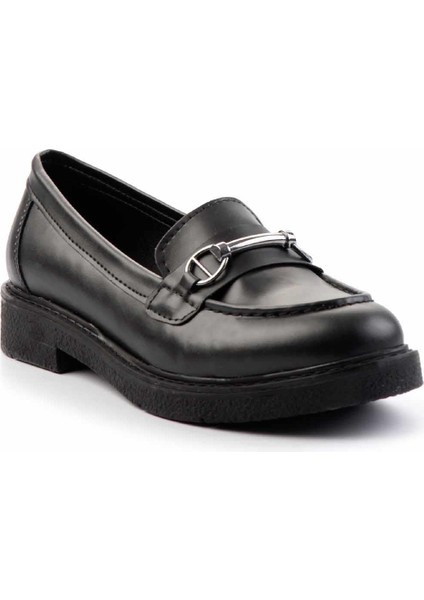 Siyah Kadın Loafer Ayakkabı K01257067709 modelleri