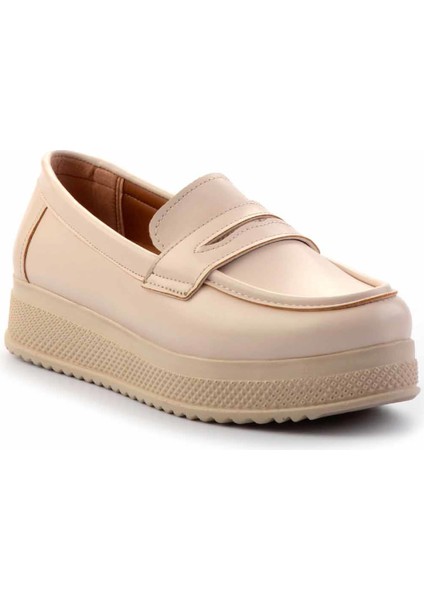 Bej Kadın Loafer Ayakkabı K01311777709 fiyatları