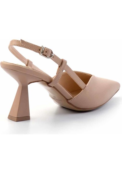 Bej Kadın Klasik Topuklu Ayakkabı K01231314009 modelleri