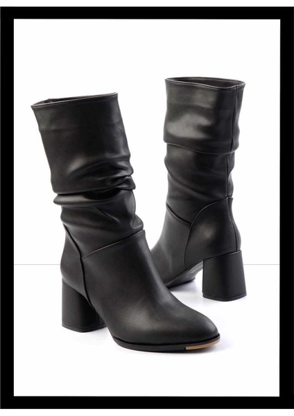 Siyah Kadın Bot & Bootie K02824243009