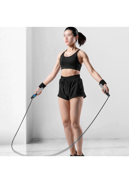 Fitness Bluetooth Atlama Ipi-Siyah Gri (Yurt Dışından)