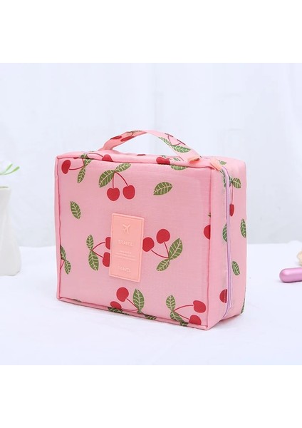 No.10 Stili Büyük Kapasiteli Taşınabilir El Makyaj Çantası Makyaj Çantası Kozmetik Saklama Çantası Seyahat Cilt Bakım Çantası Tuvalet Organizatör Yıkama Çantası (Yurt Dışından) indirimleri