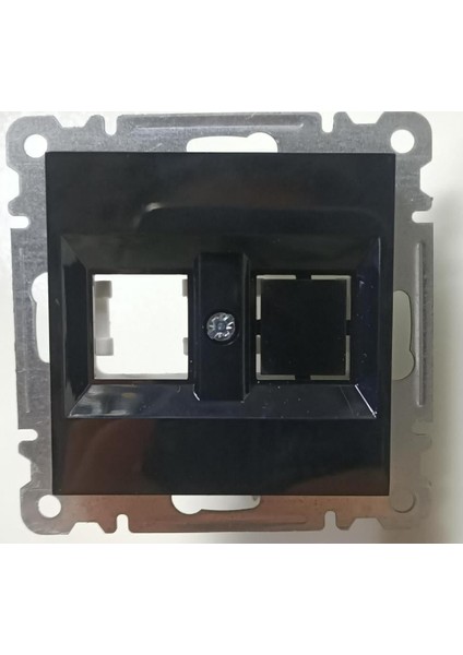 Karea Siyah Ikili Data Prizi Boş Modül Çerçevesiz