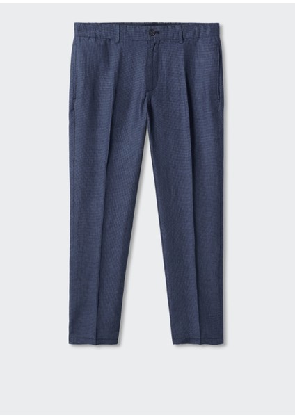Man Slim Fit %100 Keten Pantolon indirimleri