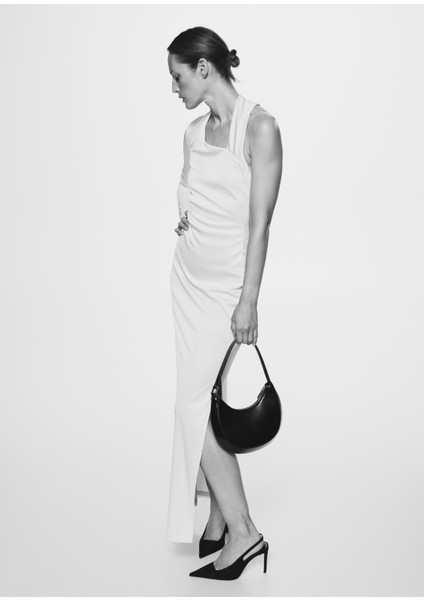 Uzun Asimetrik Elbise