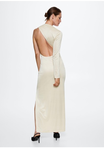 Uzun Asimetrik Elbise