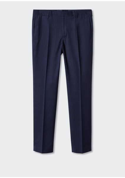 Süper Slim Fit Takım Elbise Pantolonu