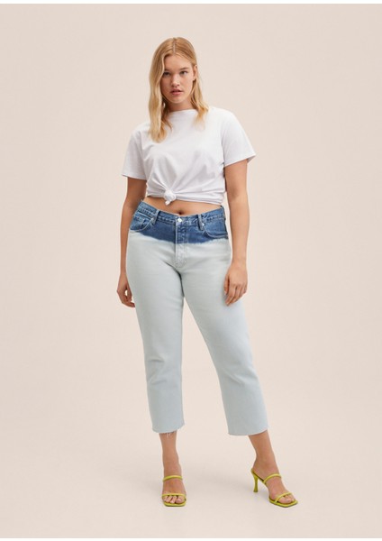 Düz Paçalı Batik Jean modelleri