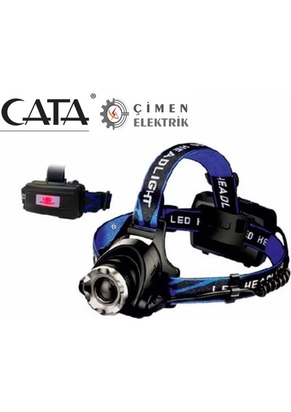 Ct 9123 5 W Ledli Jarjlı Kafa Lambası 6400K Beyaz Işık