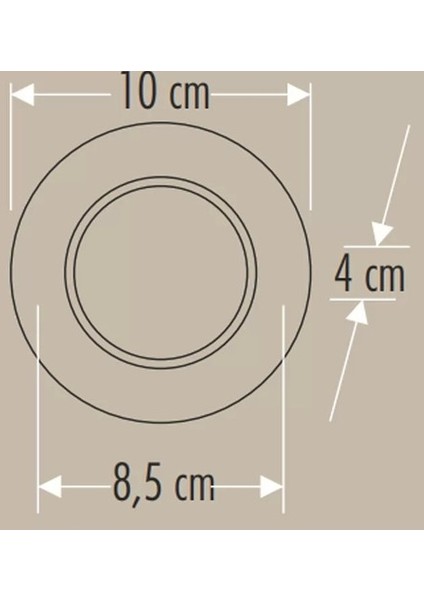 5 Adet Cata Ct 5258 Siyah Kasa Zepra LED Spot 6W 3 Renkli fiyatları