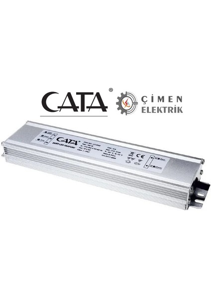 Ct 2593 17A 200W Dış Mekan Şerit LED Trafosu