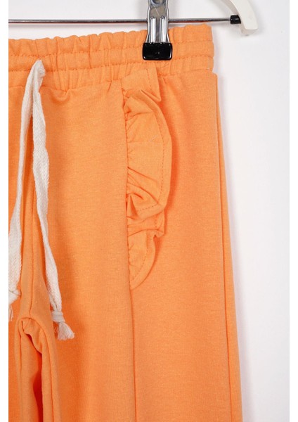 Onu Fırfır Detaylı Oranj Renk Erkek Çocuk Esofman Tek Alt fiyatları