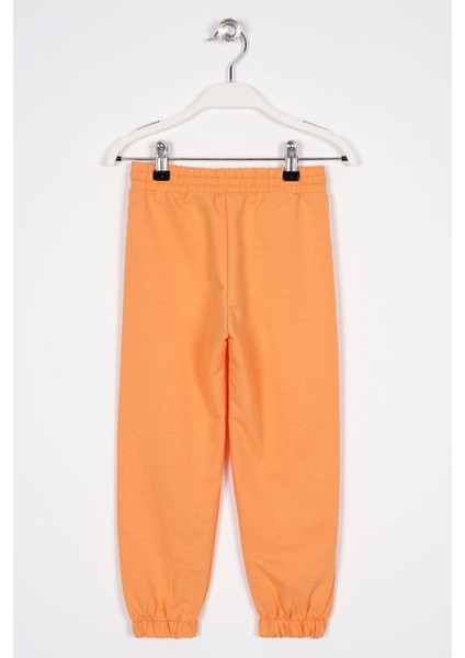 Onu Fırfır Detaylı Oranj Renk Erkek Çocuk Esofman Tek Alt modelleri