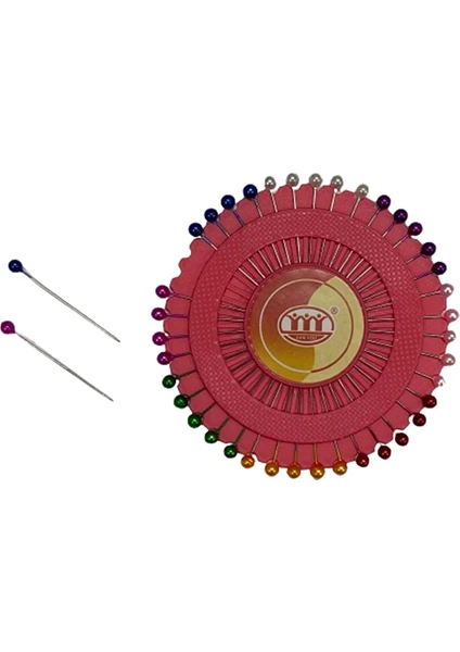 Inci Başlı Toplu Iğne Çelik - Disk DTI02