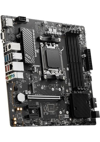 Pro B650M-P Ddr5 7200MHZ 1xvga 1xhdmı 1xdp 2xm.2 USB 3.2 Matx Am5 ( Amd Am5 7000 Serili Işlemci Uyumlu)