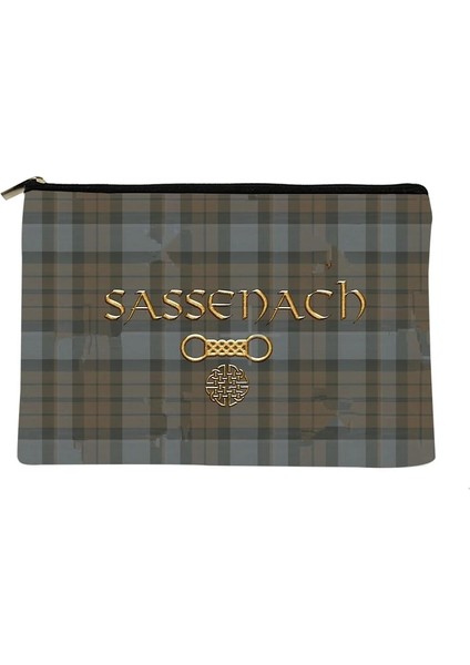 HZ954 Tarzı Kadın Tartan Sassenach Outlander Makyaj Çantası Moda Kadın Kozmetik Organizatör Çantası Seyahat Için Renkli Saklama Çantası Bayan Çantası (Yurt Dışından) fiyatları