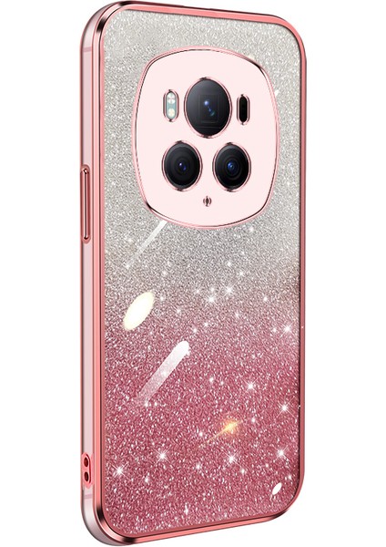 Honor Magic 6 Pro Için Uygun, Yüksek Kali Yumuşak Silikon Arka Kapaklı Şeffaf Elektroliz Parıltılı Cep Telefonu Kılıfı (Yurt Dışından) fiyatları