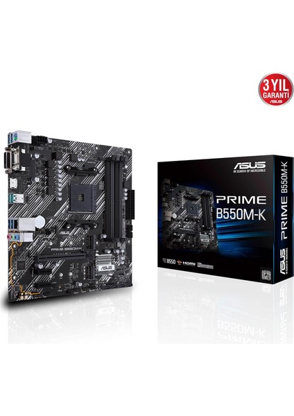 PRIME B550M-K DDR4 4600(O.C)/2133Mhz mATX AM4