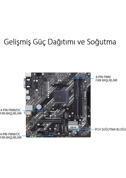 PRIME B550M-K DDR4 4600(O.C)/2133Mhz mATX AM4