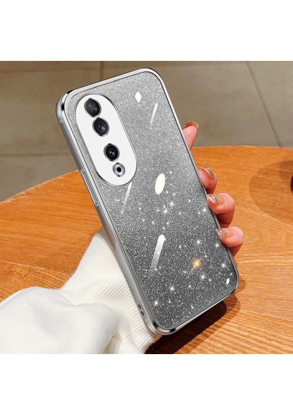 Huawei Honor 90 Elektroliz Kaplama Parıltılı Lüks Yumuşak Silikon Kılıf Için Uygundur (Yurt Dışından)