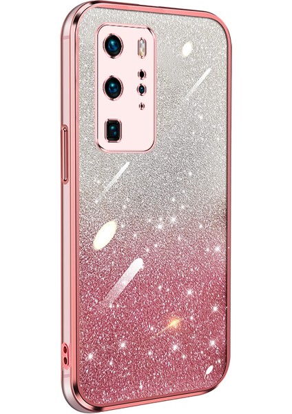 Huawei P40 Pro Için Uygun Elektrolizle Kaplanmış Parıltılı Lüks Yumuşak Silikon Kılıf (Yurt Dışından) fiyatları