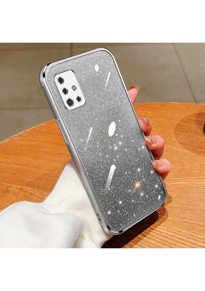Köpüklü Çıkartmalarla Sansung Galaxy A51 Elektrolizle Kaplanmış Telefon Kılıfı Için Uygundur (Yurt Dışından)