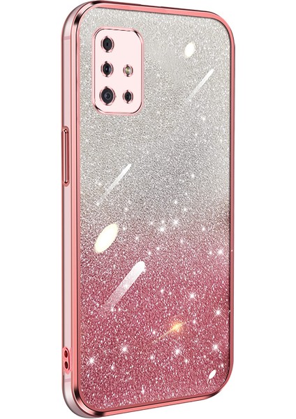 Köpüklü Çıkartmalarla Sansung Galaxy A51 Elektrolizle Kaplanmış Telefon Kılıfı Için Uygundur (Yurt Dışından) fiyatları