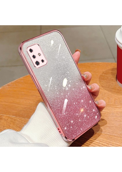 Köpüklü Çıkartmalarla Sansung Galaxy A51 Elektrolizle Kaplanmış Telefon Kılıfı Için Uygundur (Yurt Dışından)
